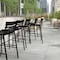 Flash Furniture Black All-Weather Steel Bar Stool, 4PK 4-XU-CH-10318-B-BK-GG - alternate 7